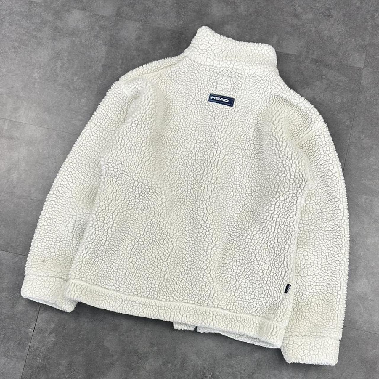 Head 2000’s 90s vintage big embroidered logo fluffy Sweatshirt