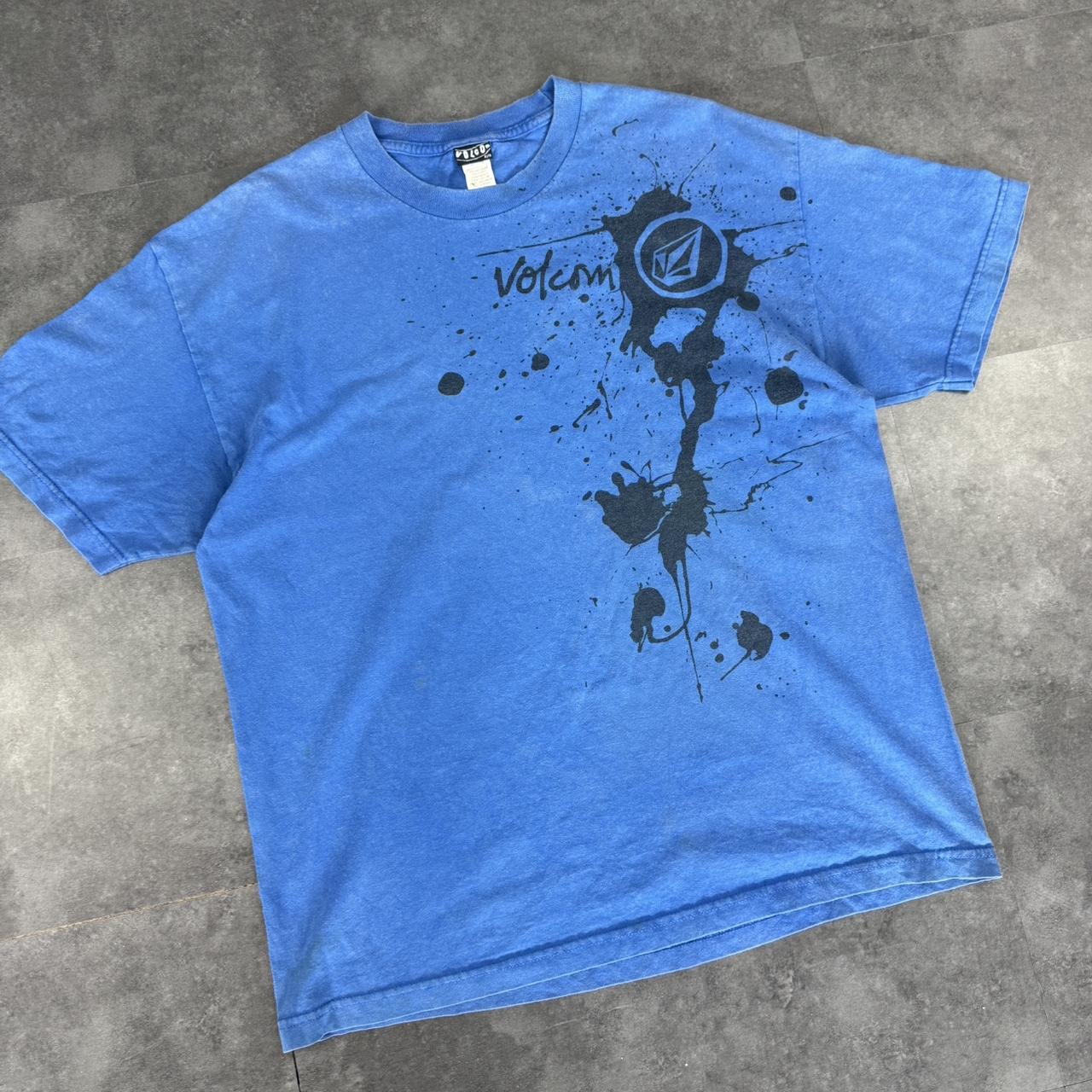 Volcom graffiti style 2000s Surfwear Logo design graphic T shirt