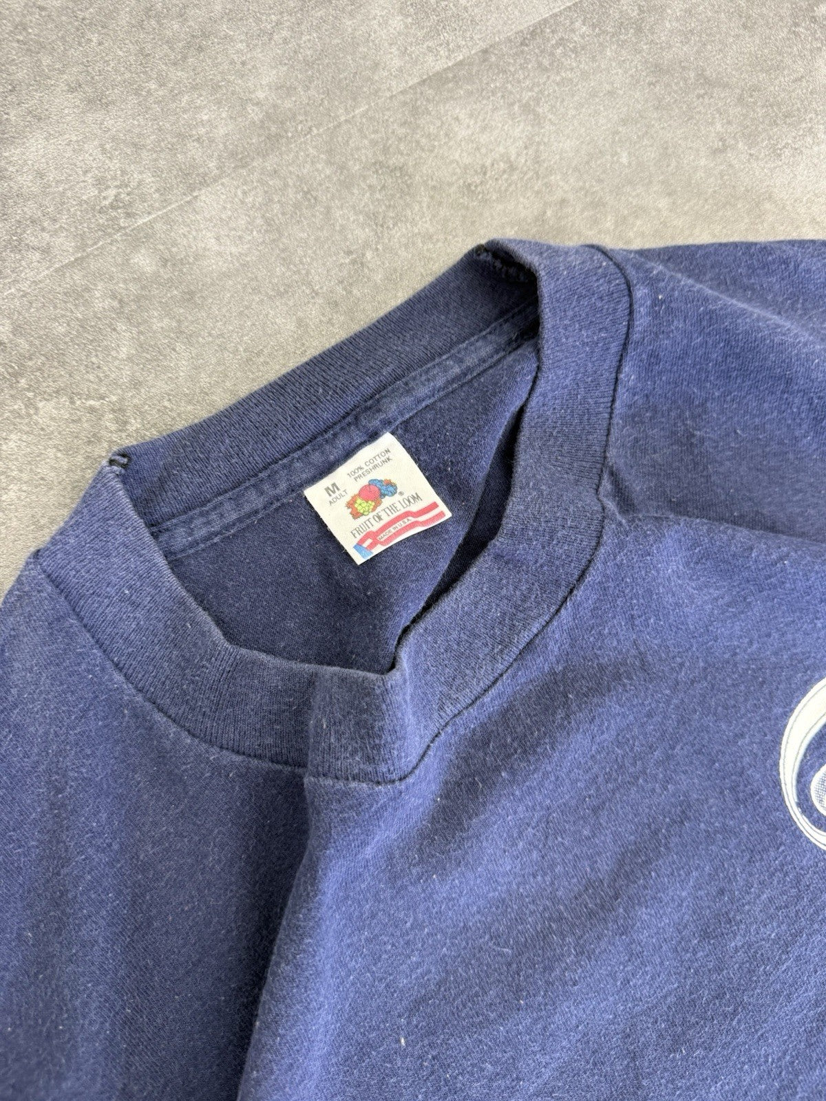 Single Stitch Fruit of the Loom AAR Vintage 90s Made in USA T-Shirt Size M