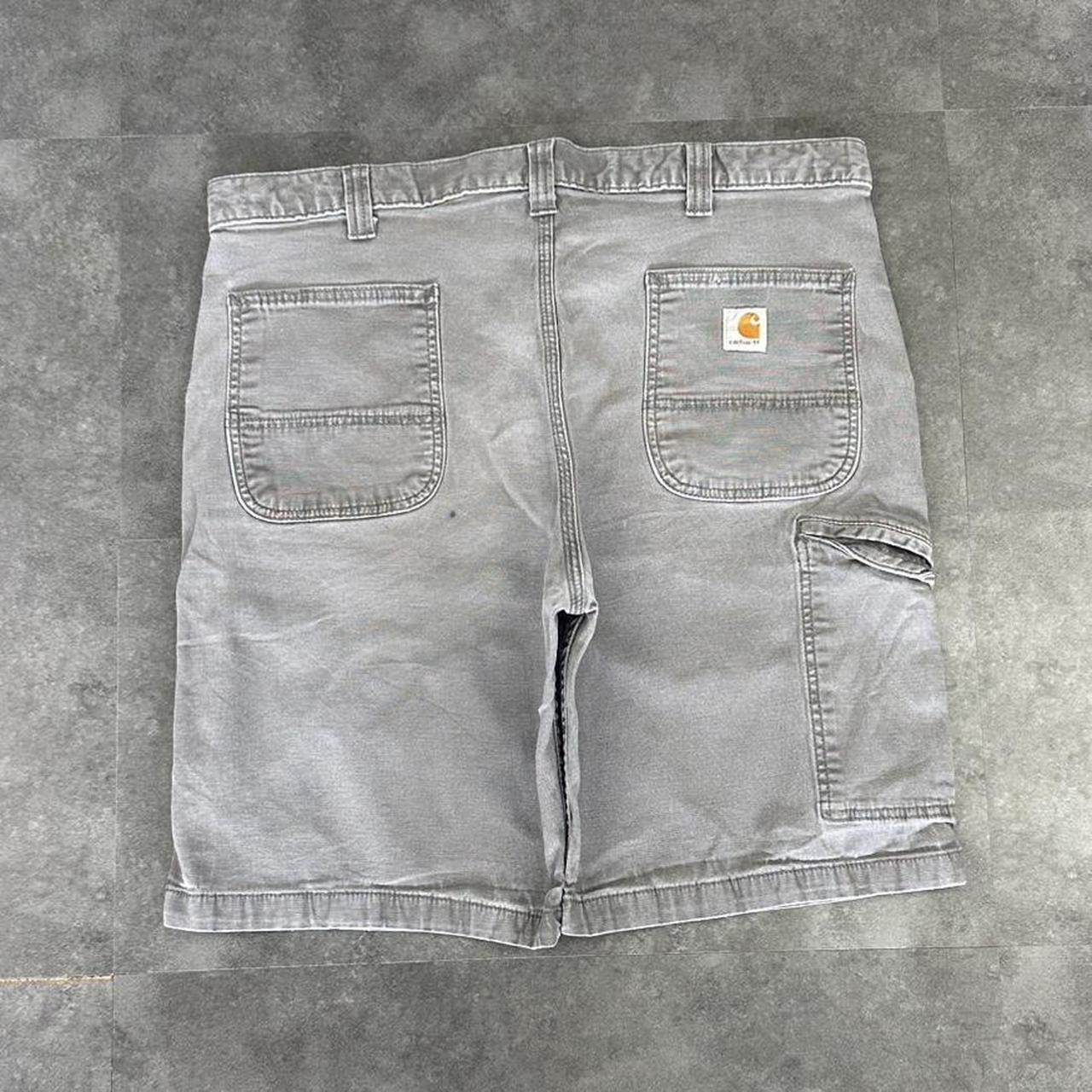 Carhartt 2000s dungaree workwear comfort fit cargo shorts