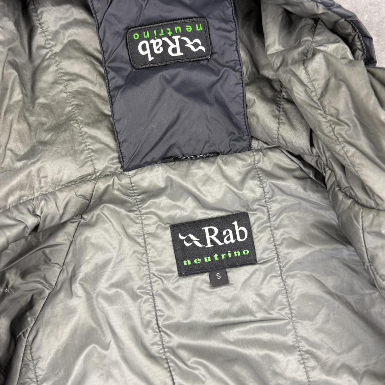 Rab Neutrino 2000s Grey lightweight padded gorpcore jacket