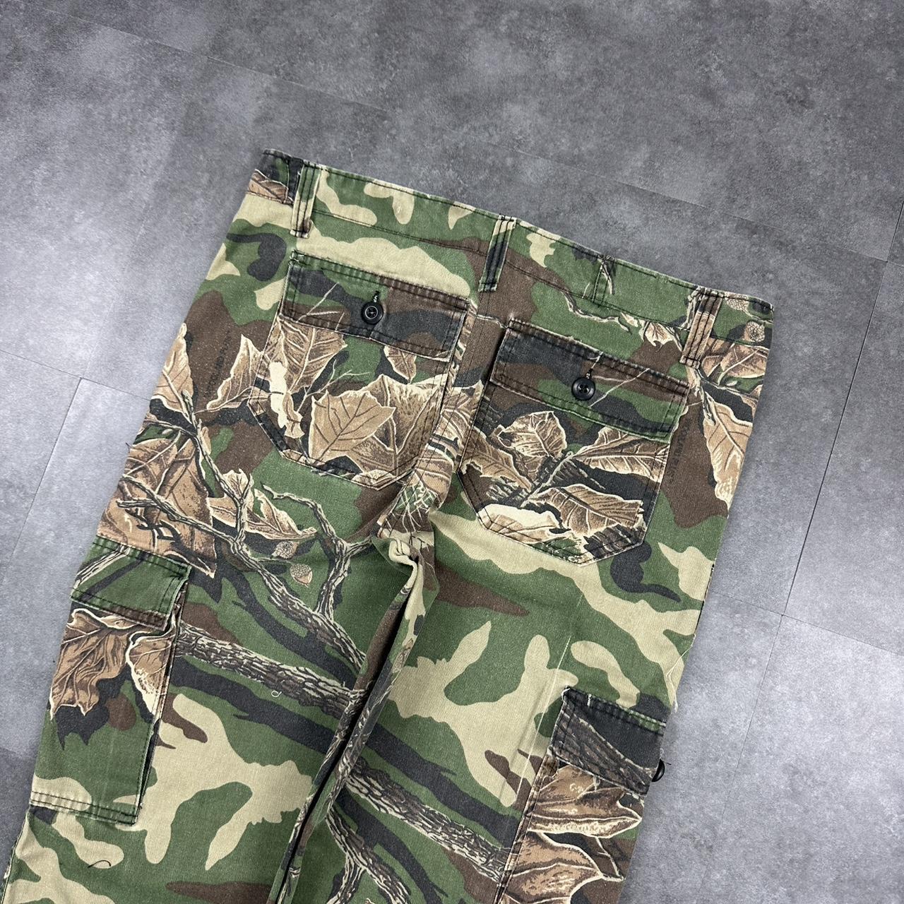 Realtree camo Mossy oak 2000s dungaree workwear cargo trousers