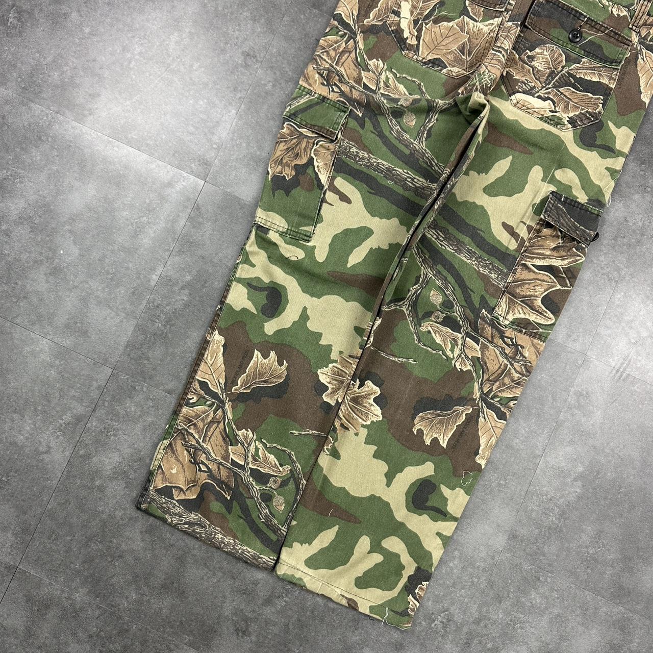 Realtree camo Mossy oak 2000s dungaree workwear cargo trousers