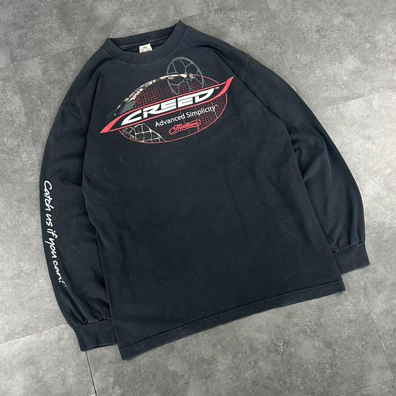 Alstyle Apparel & Activewear T 2000s Print Creed Advanced Simplicity graphic T shirt