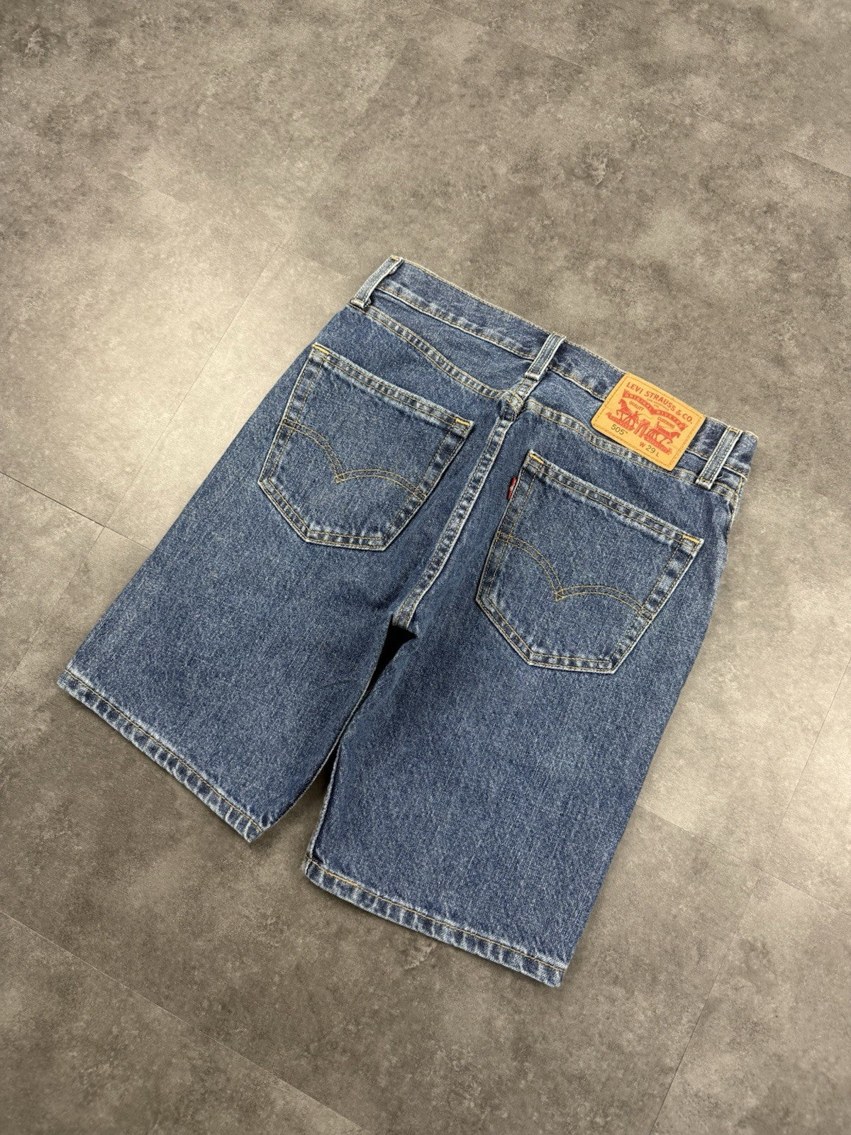 Levi's 505 Vintage Baggy Loose Jorts 90s Y2K Denim Jeans Shorts 29W