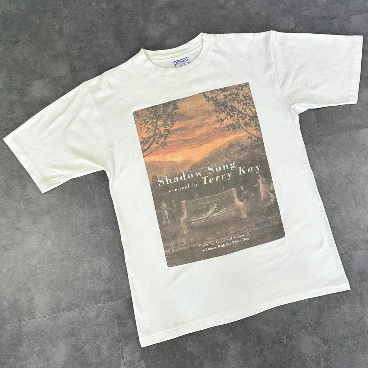 All Sport 2000s Shadow Song Book Print graphic T shirt