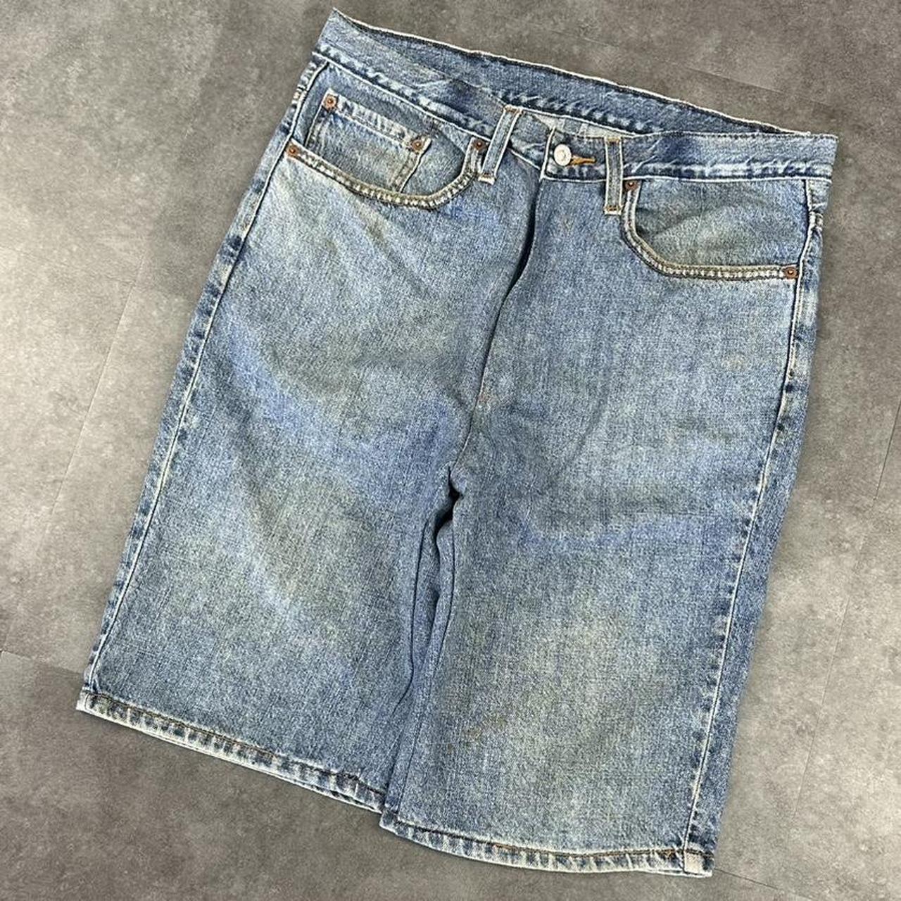 Levi 2000s 505 carpenter dungaree baggy Jorts