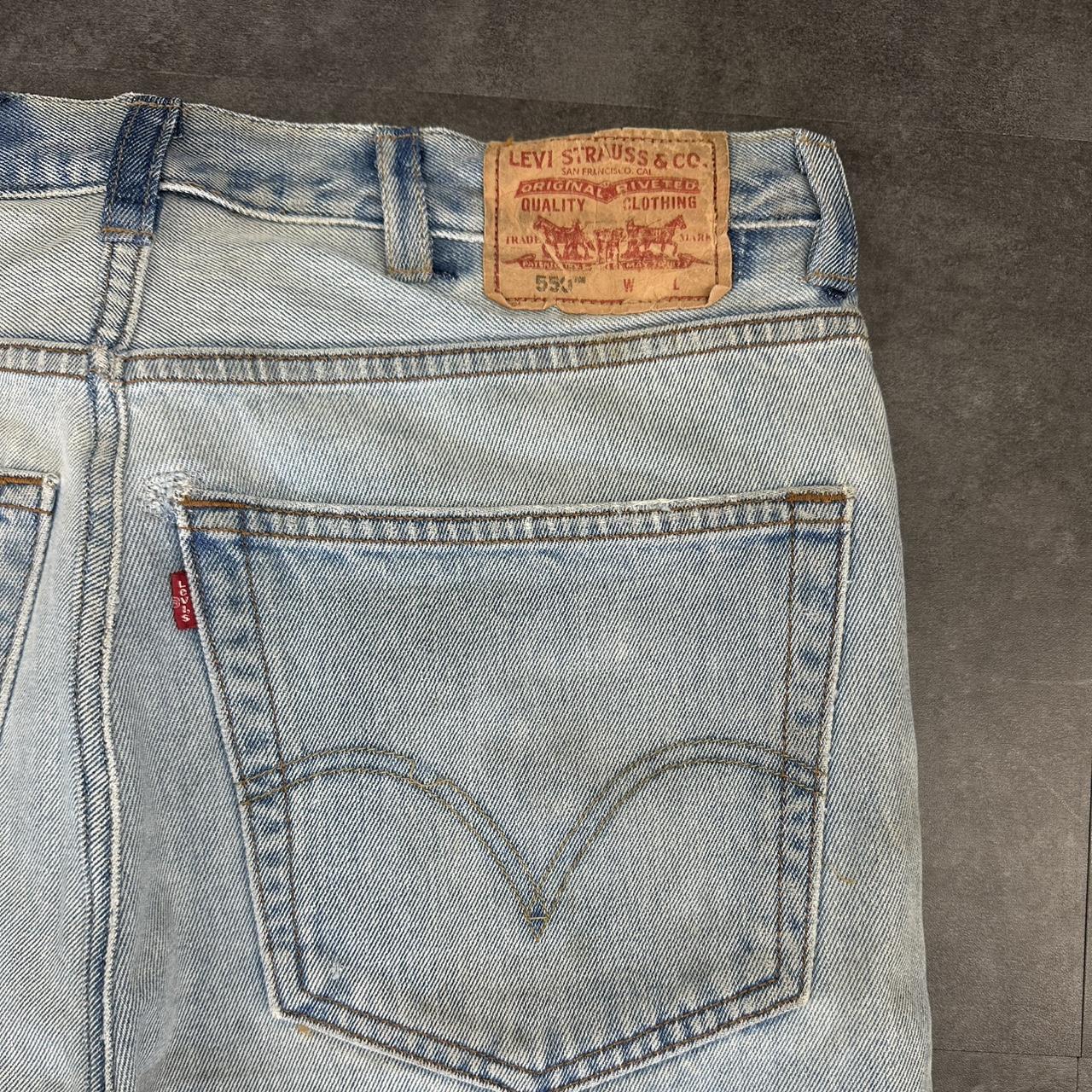 Levi 2000s 550 carpenter baggy skate denim short Jorts
