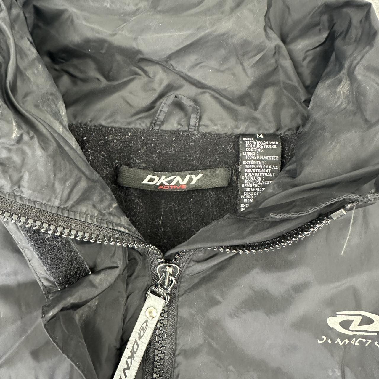 DKNY Vintage 90s zip up waterproof gilet Jacket