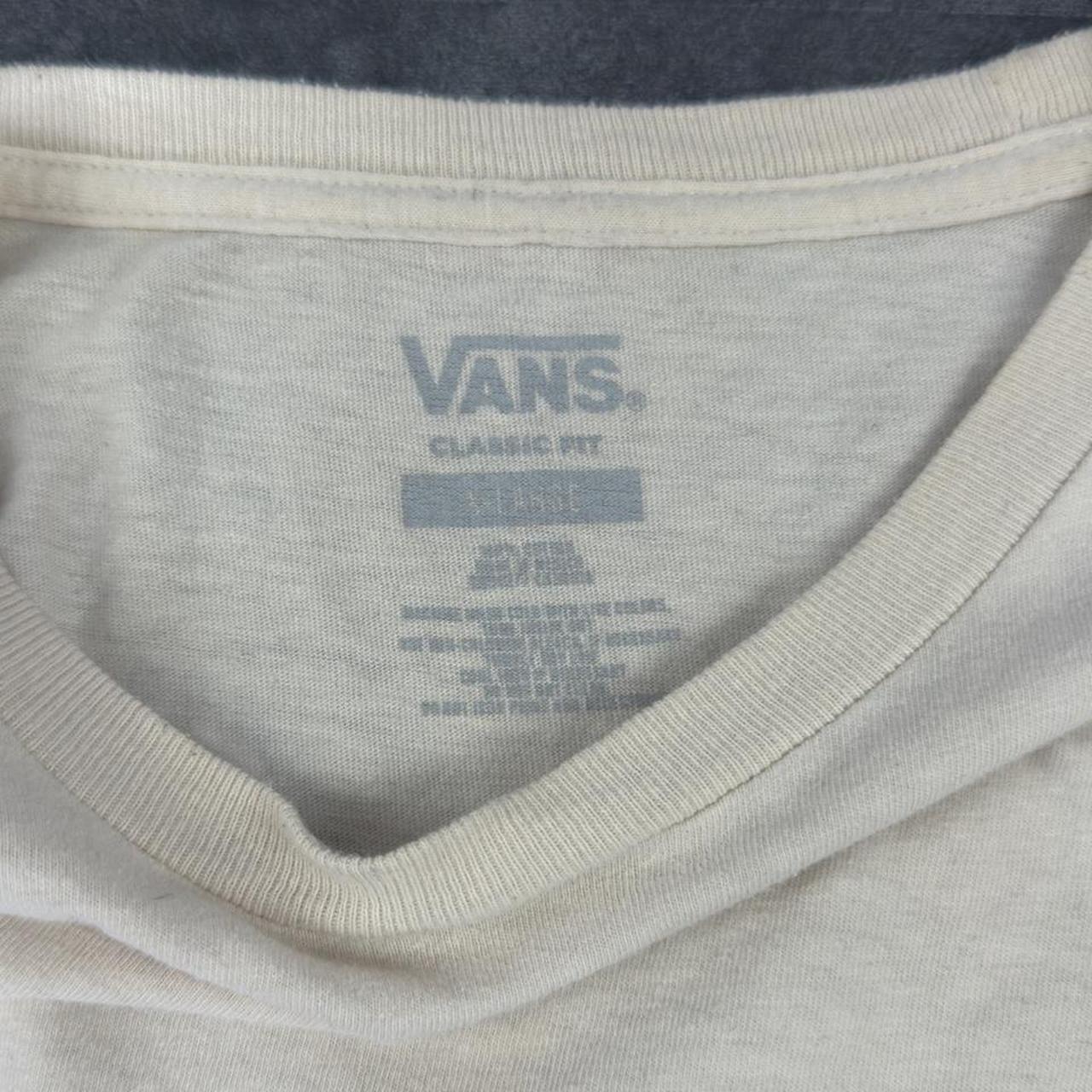 Vans T 2000s Y2K logo Garden club print design