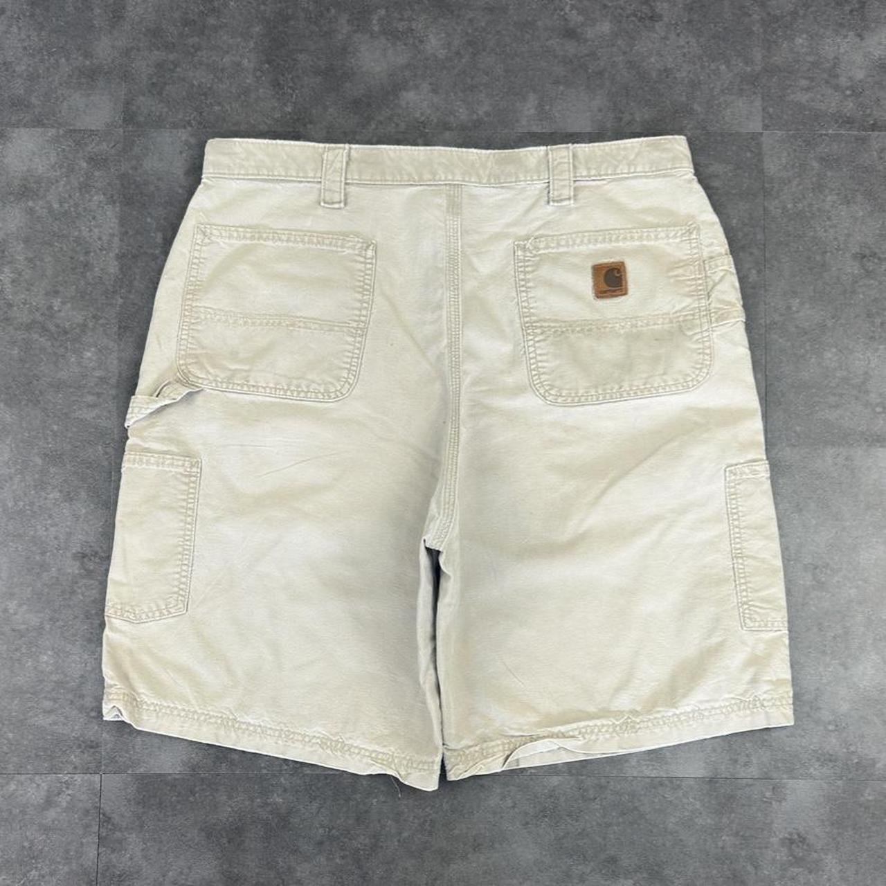 Carhartt 2000s dungaree workwear comfort fit cargo shorts