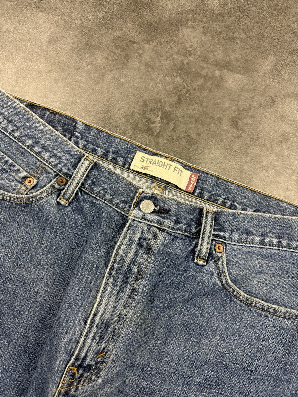Levi's 505 Vintage Baggy Straight Jorts 90s Y2K Denim Jeans Shorts 36W