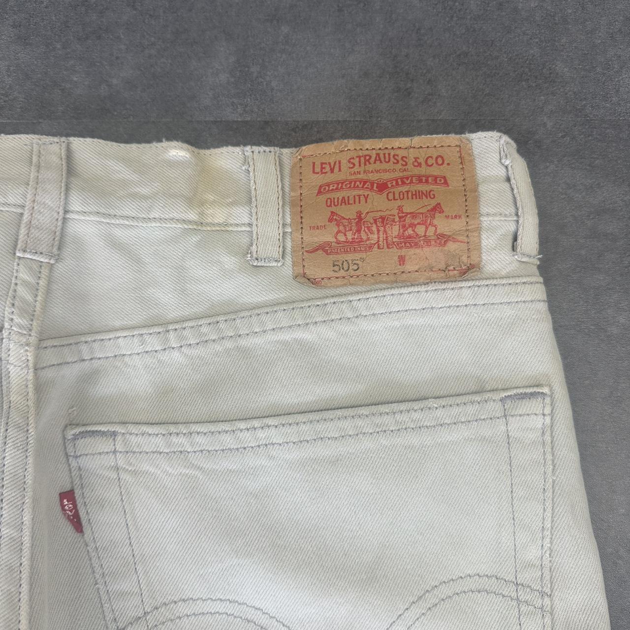 Rare Levi’s 90s red tab 505 baggy skate denim short Jorts
