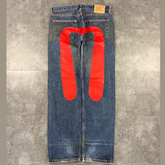 Levi’s x Evisu 2000s Reworked vintage Denim Jeans