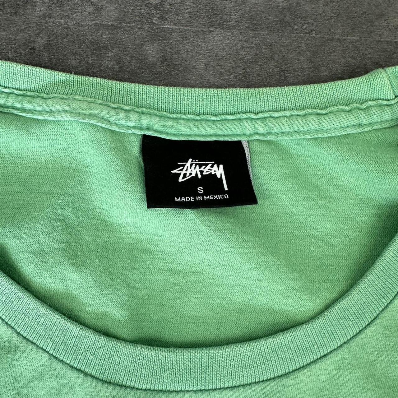 Stüssy T 2000s Y2K logo print graphic T shirt