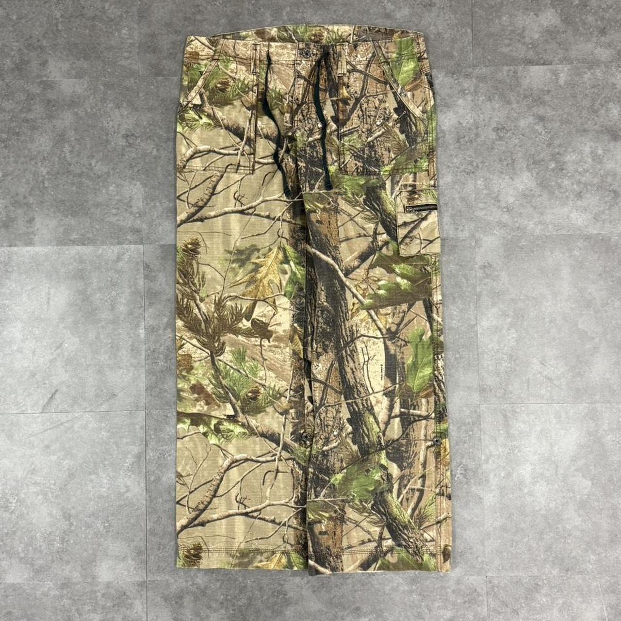 Realtree camo Mossy oak 2000s dungaree workwear cargo trousers
