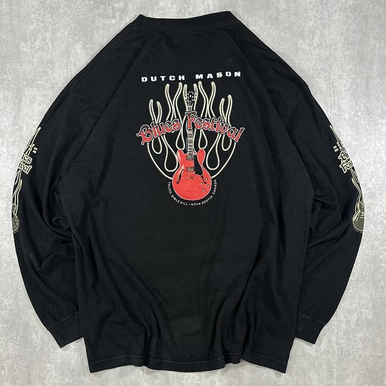 2000s Dutch Mason Blues Festival long sleeve shirt