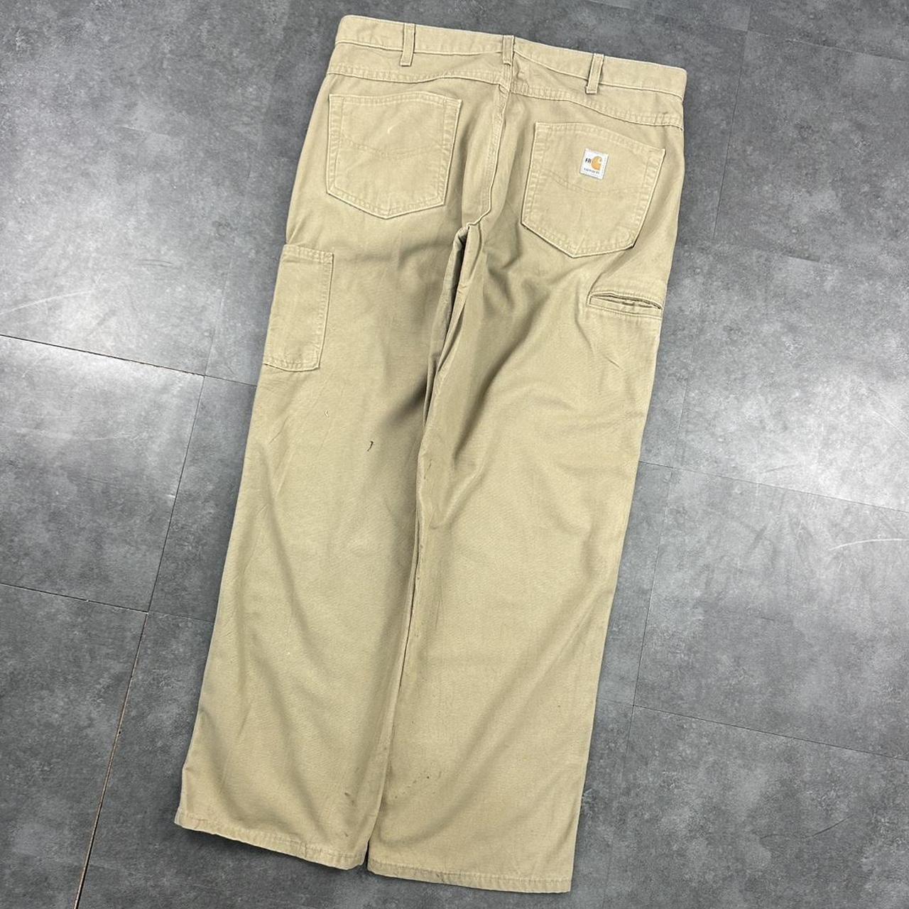 Carhartt 2000s dungaree workwear comfort fit cargo trousers
