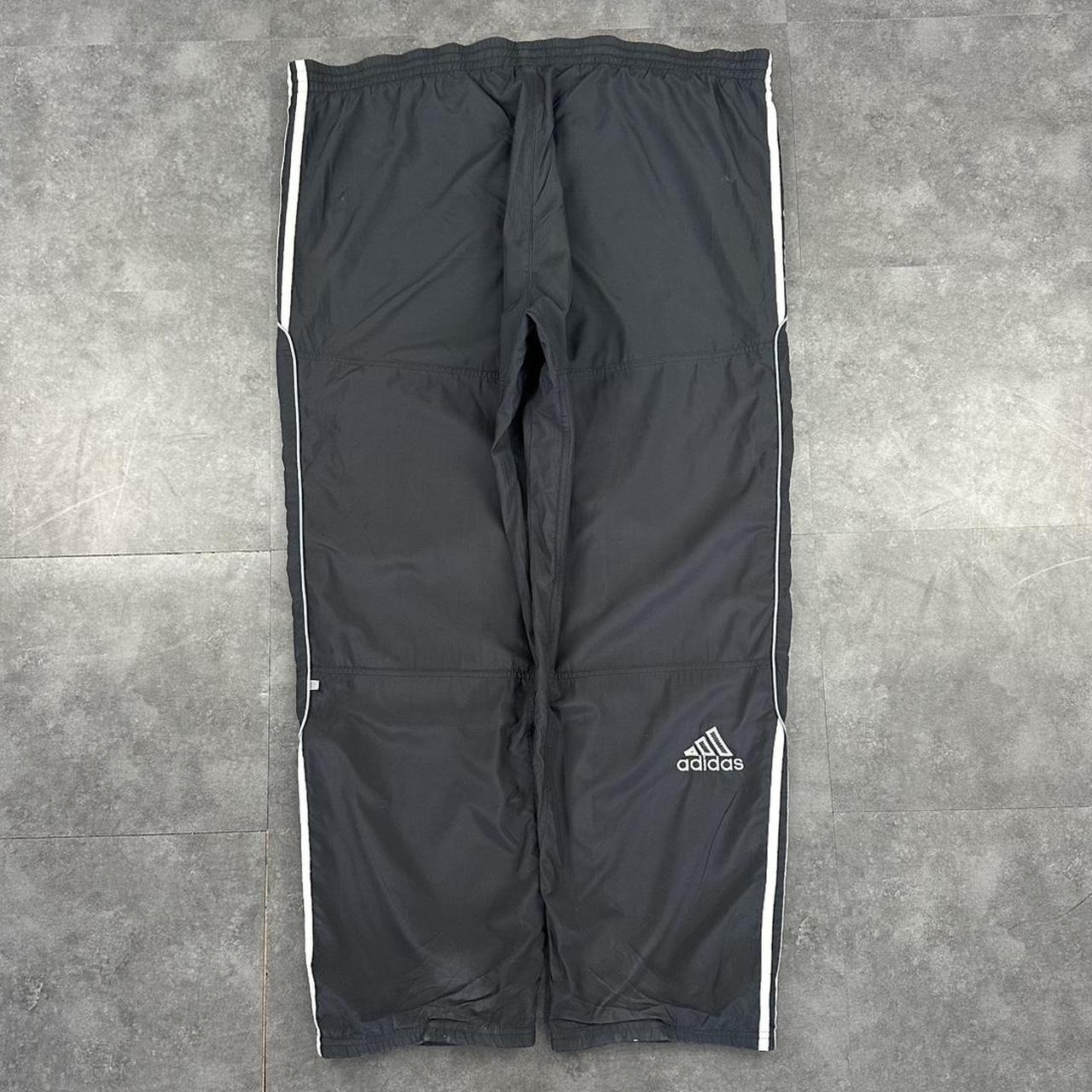 Adidas 2000s baggy vintage sportswear adjustable track pants