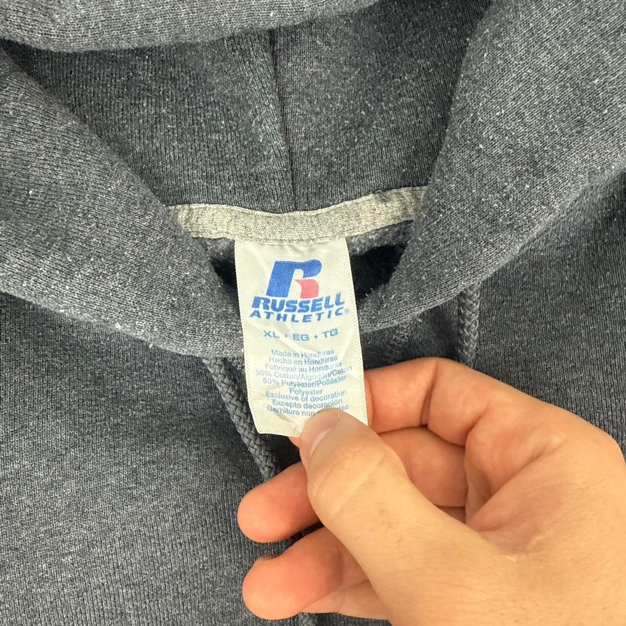 Russell athletic X Yankee embroidered Baseball 1/4 zip hoodie