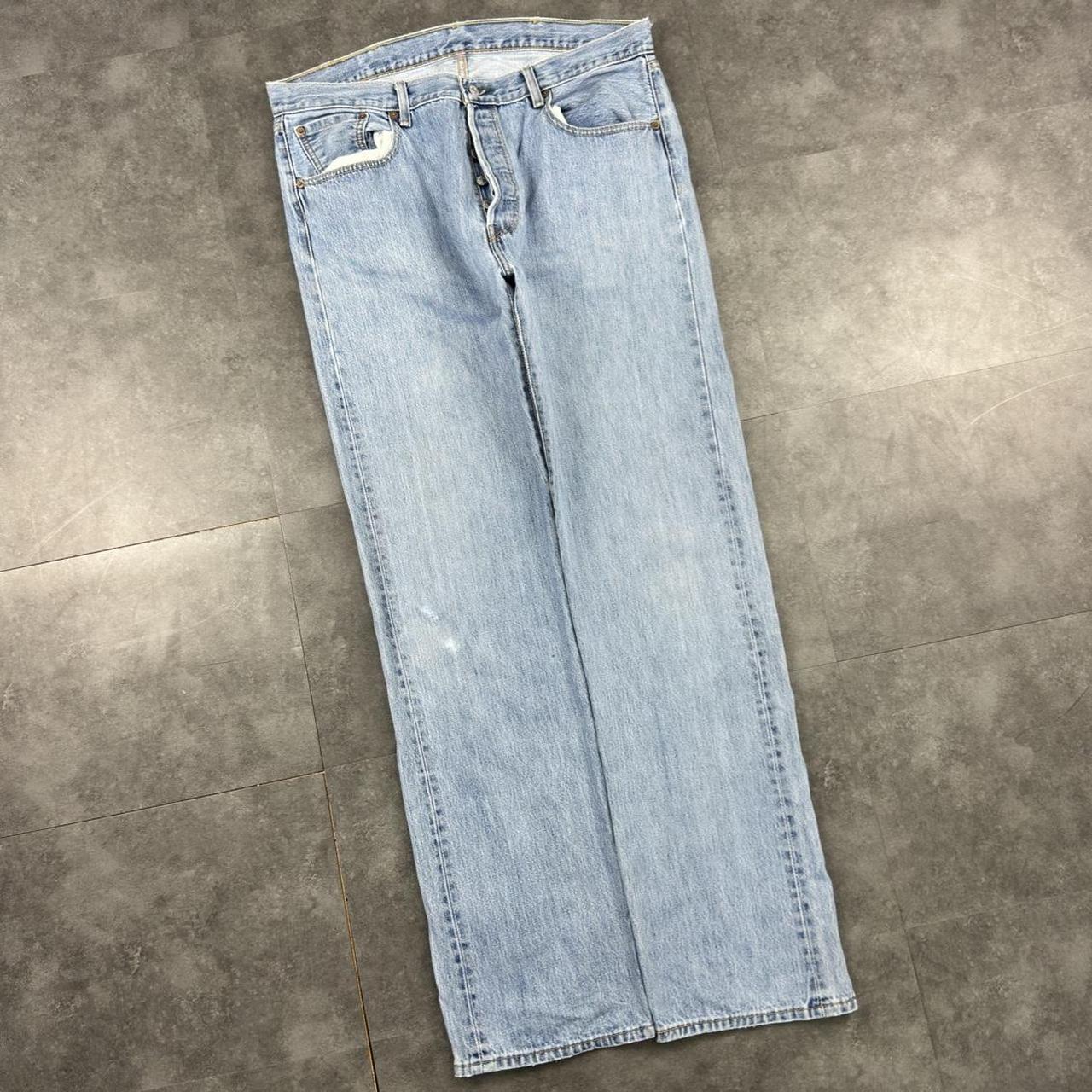 Levi’s 501 straight relaxed fit baggy jeans