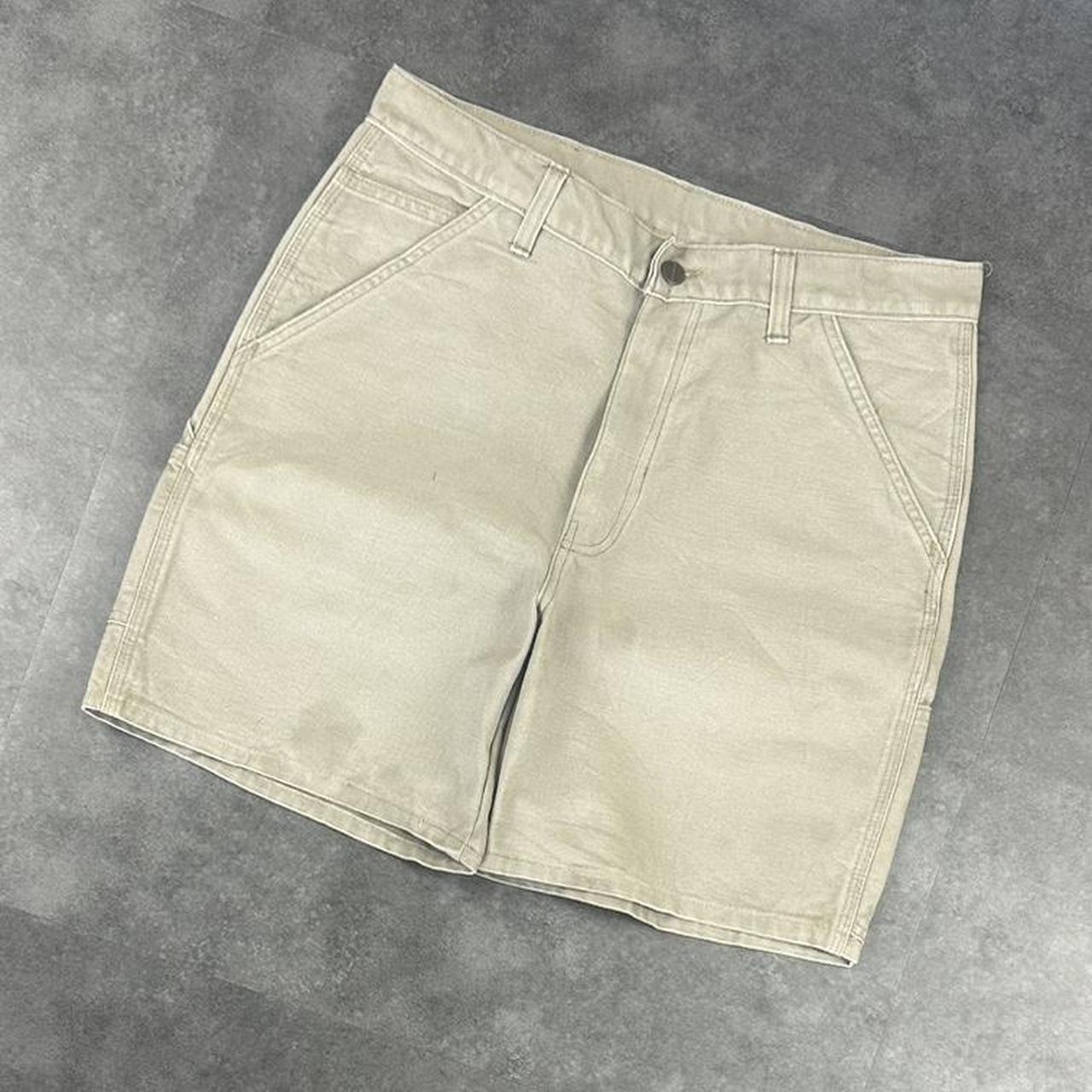 Carhartt 2000s dungaree workwear comfort fit cargo shorts