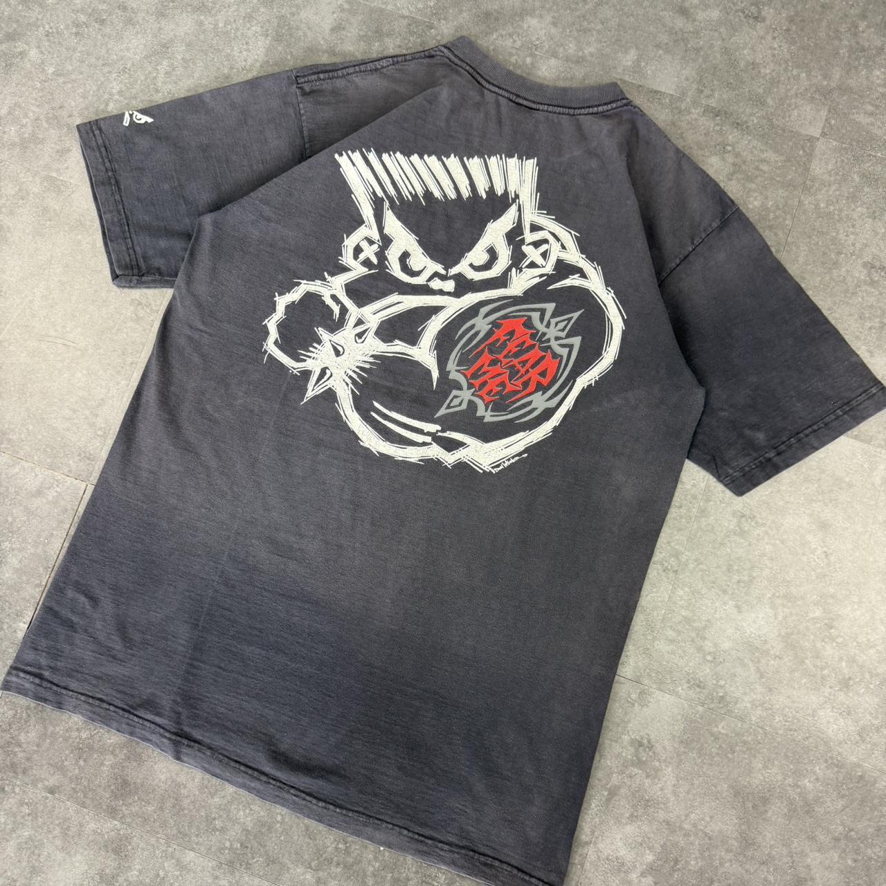 Bad Boy Club 2000s grunge bart style Logo design graphic T shirt