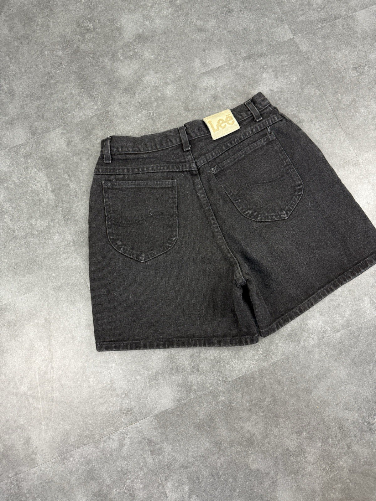Lee Jeans Vintage Wide Leg Short 90s Y2K Denim Jorts Shorts 28W