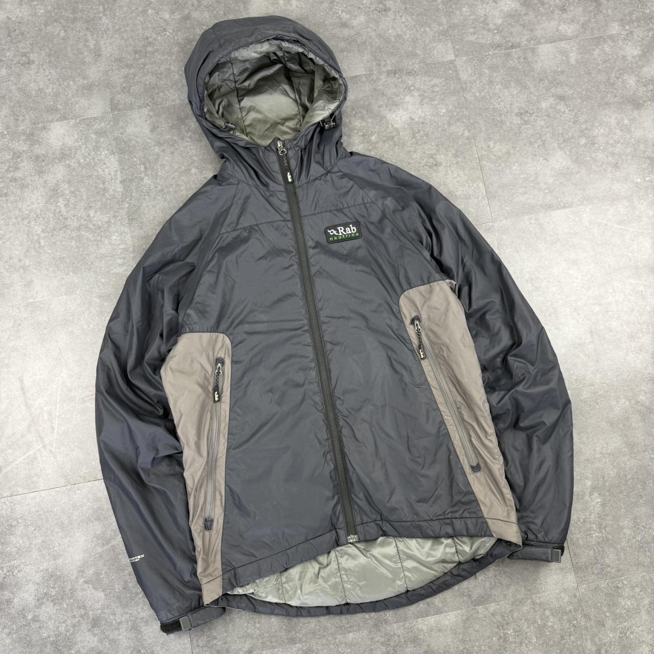 Rab Neutrino 2000s Grey lightweight padded gorpcore jacket