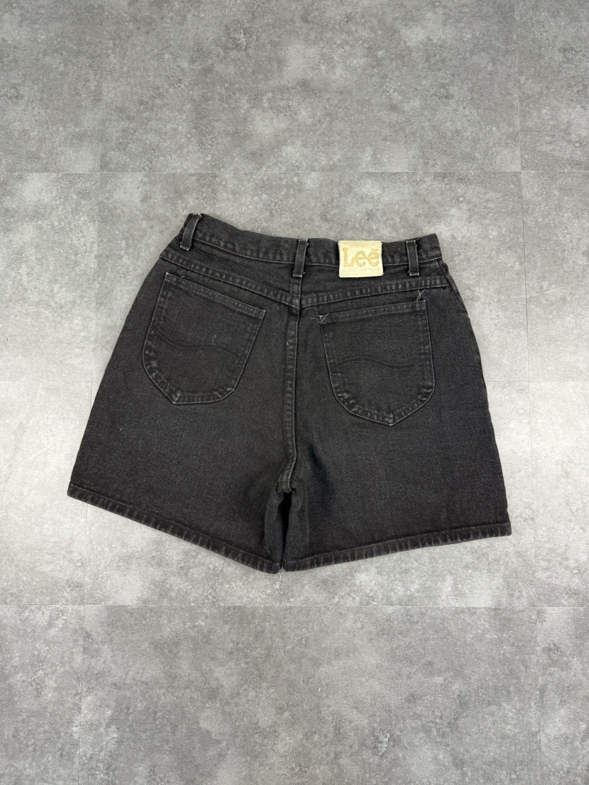 Lee Jeans Vintage Wide Leg Short 90s Y2K Denim Jorts Shorts 28W