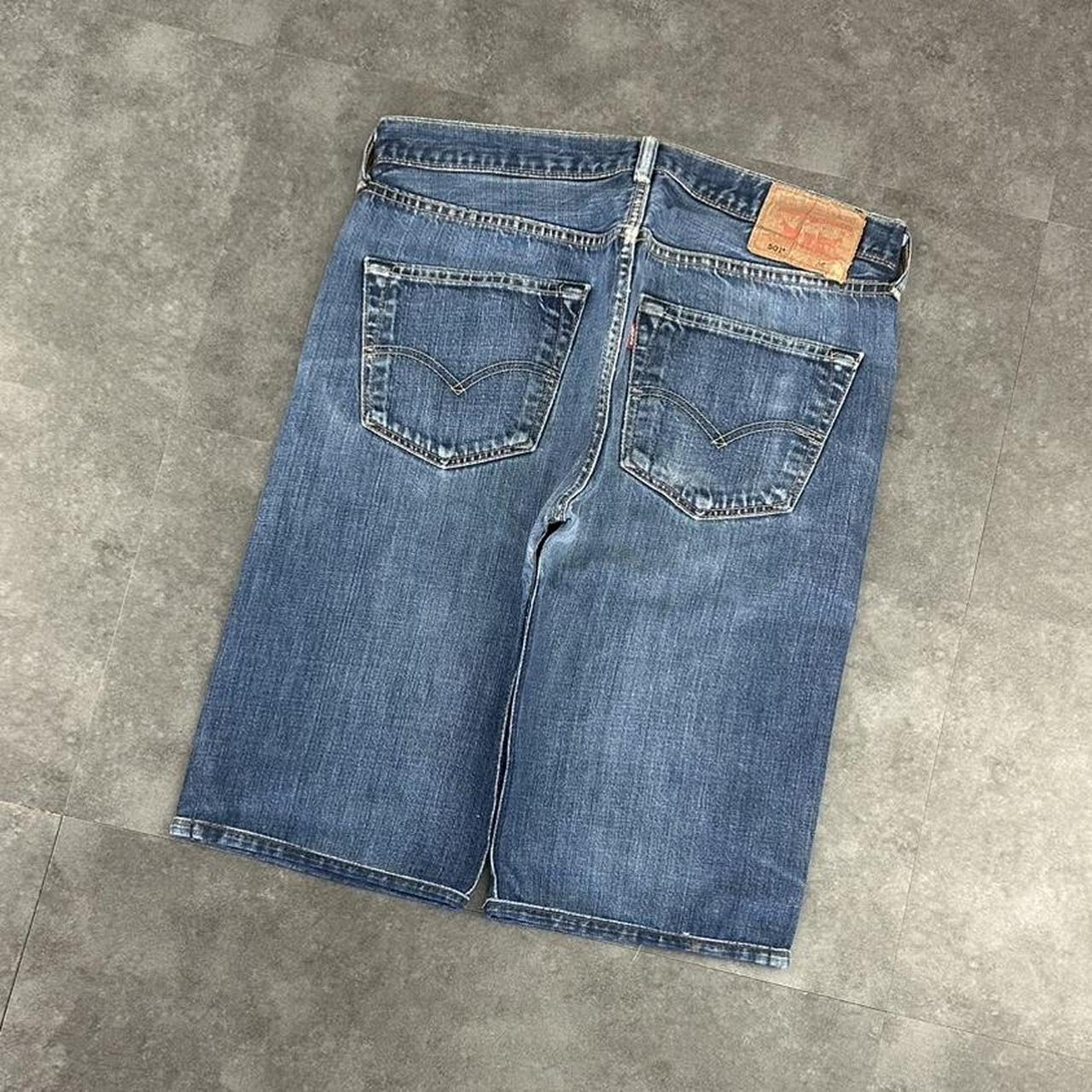 Levi 2000s 501 carpenter baggy skate denim short Jorts