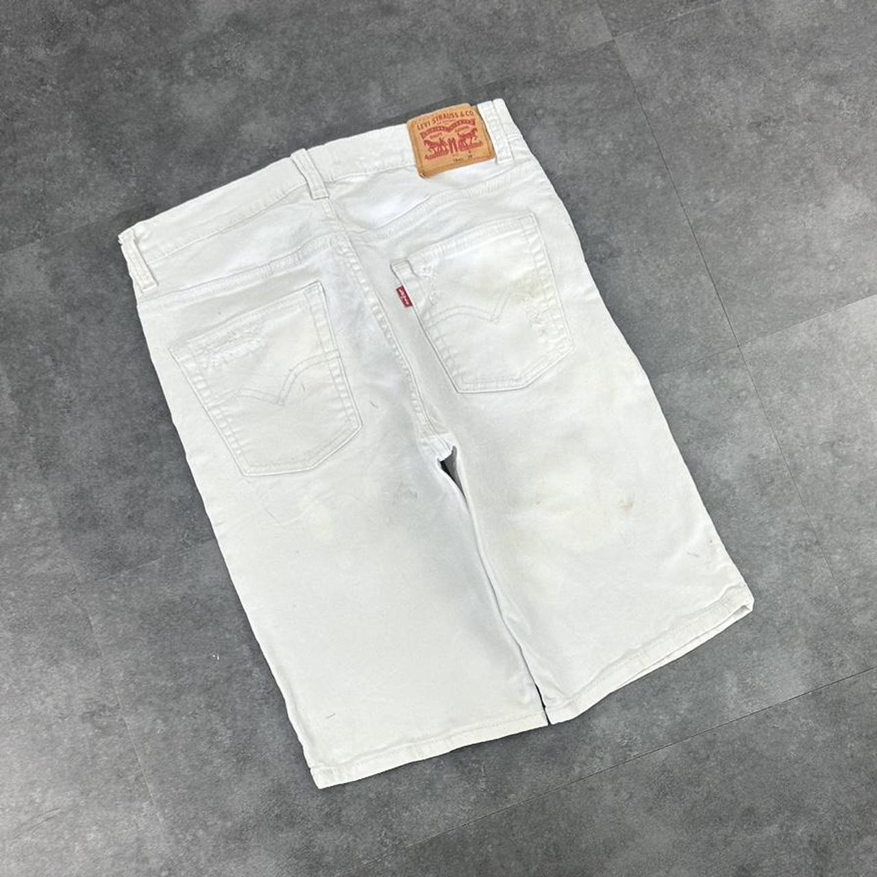 Levi’s 501 2000s dungaree workwear comfort fit denim shorts jorts