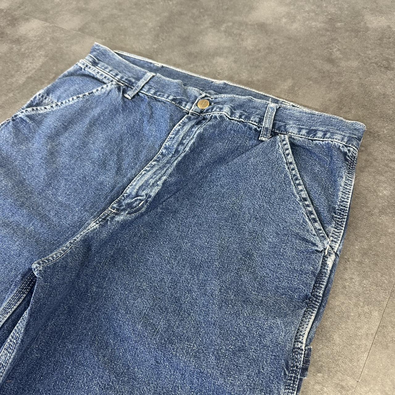 Carhartt 2000s dungaree workwear comfort fit cargo shorts