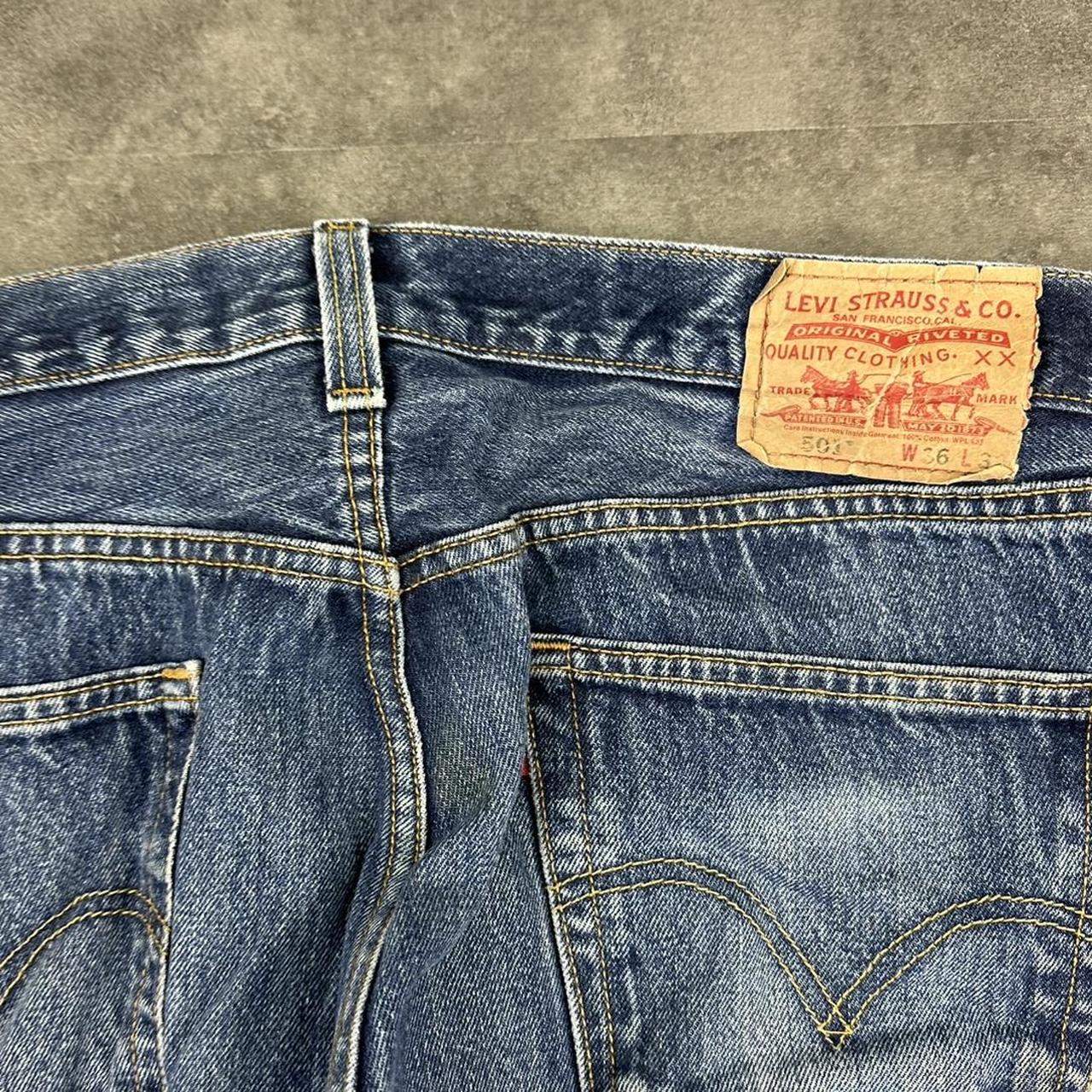 Levi’s 501 straight relaxed fit baggy jeans