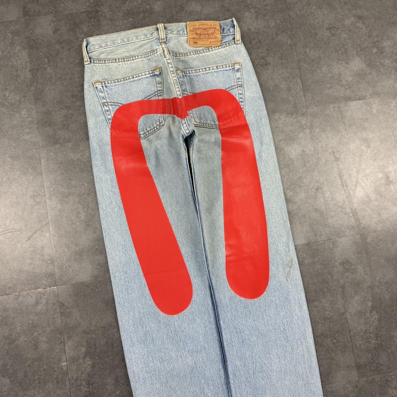 Levi’s x Evisu 2000s Reworked vintage Denim Jeans