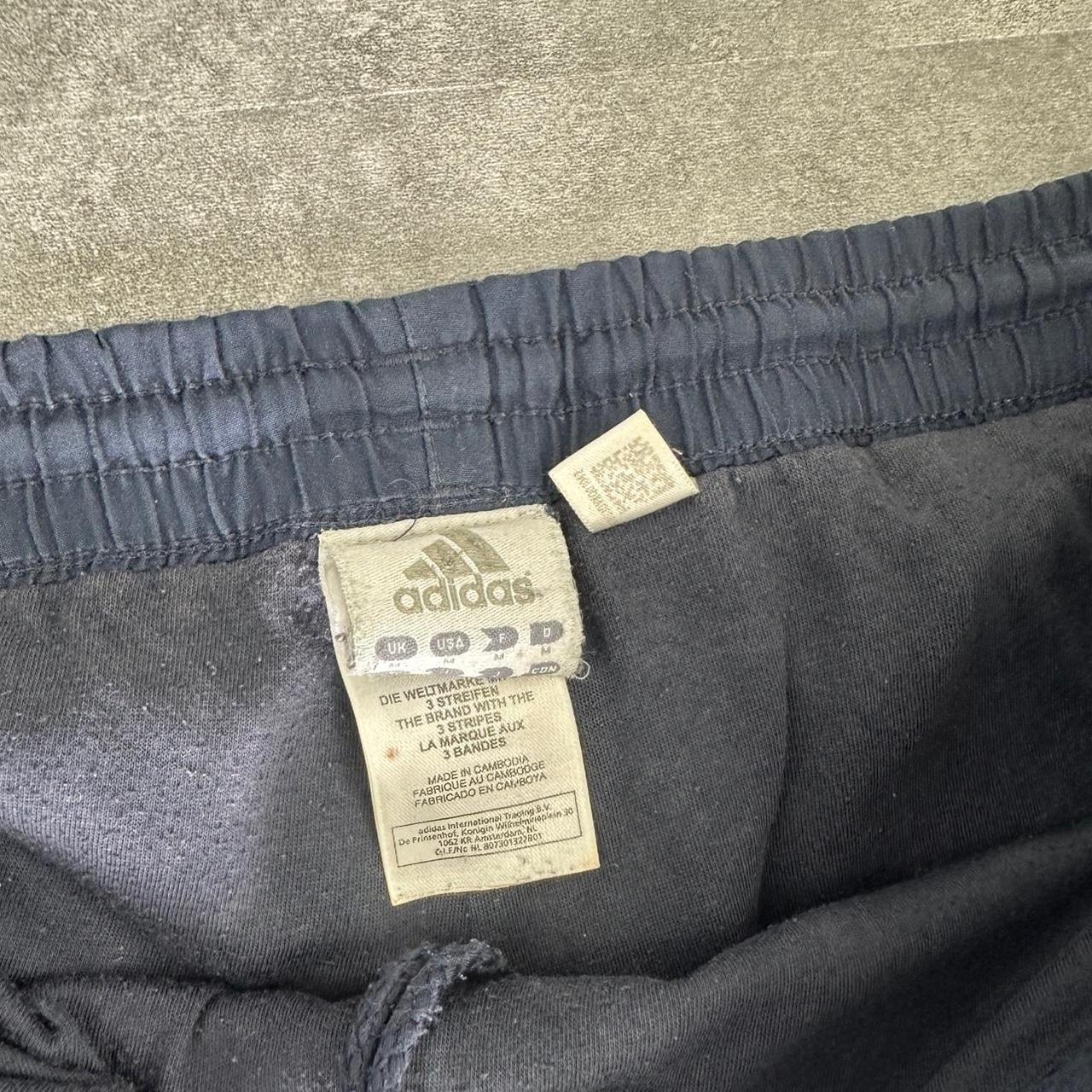 Adidas 2000s baggy vintage sportswear adjustable track pants