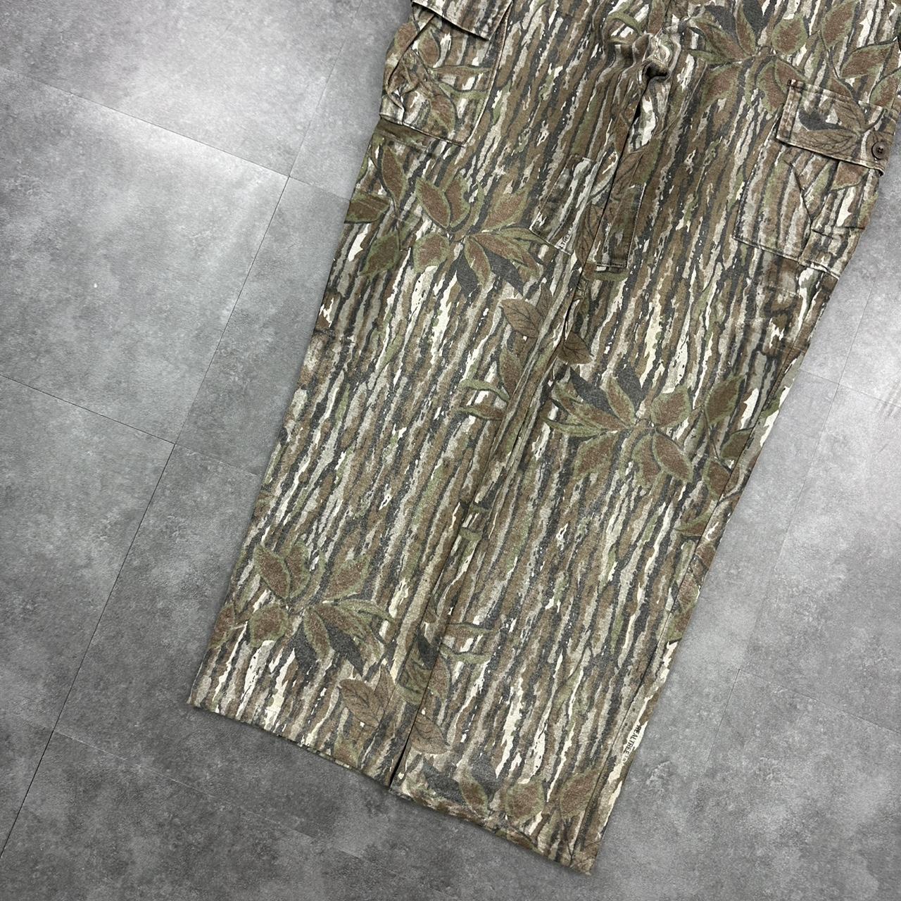 Realtree camo Mossy oak 2000s dungaree workwear cargo trousers