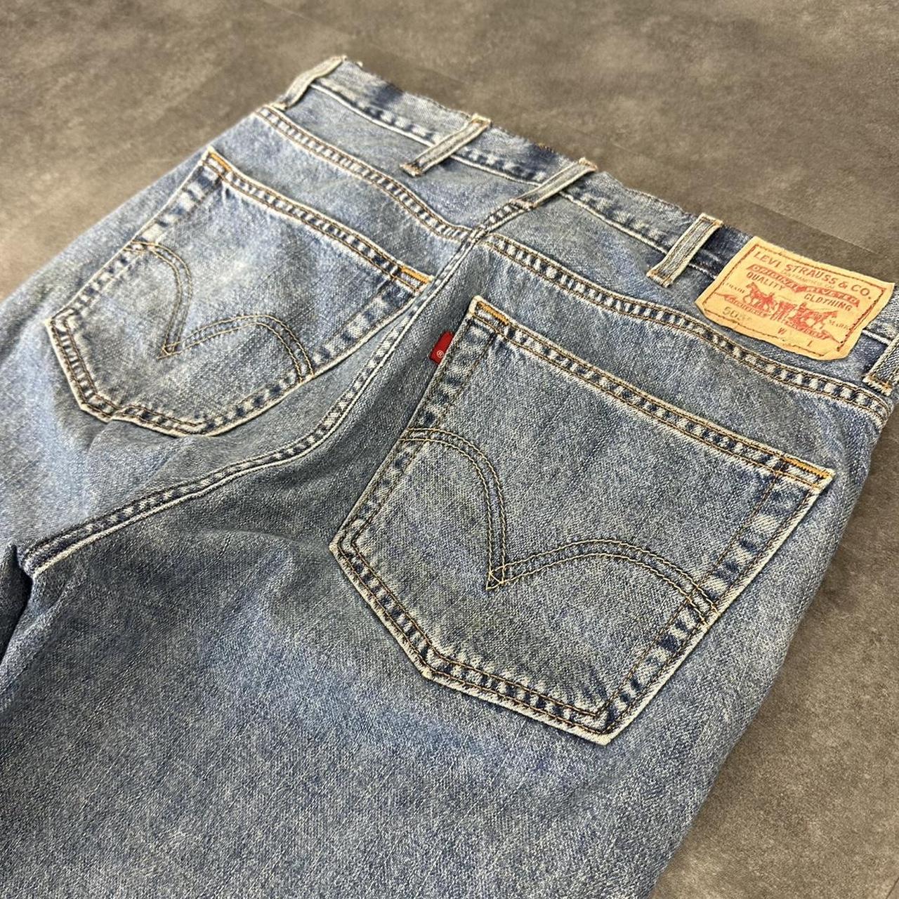 Levi 2000s 505 carpenter dungaree baggy Jorts