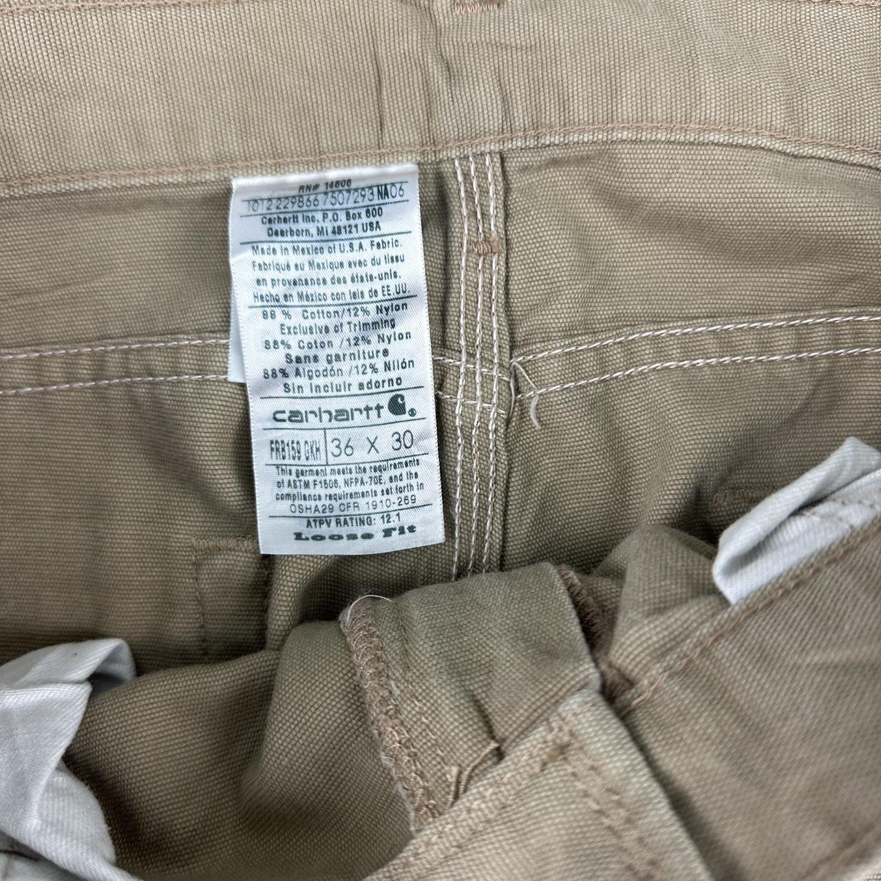 Carhartt 2000s dungaree workwear comfort fit cargo trousers