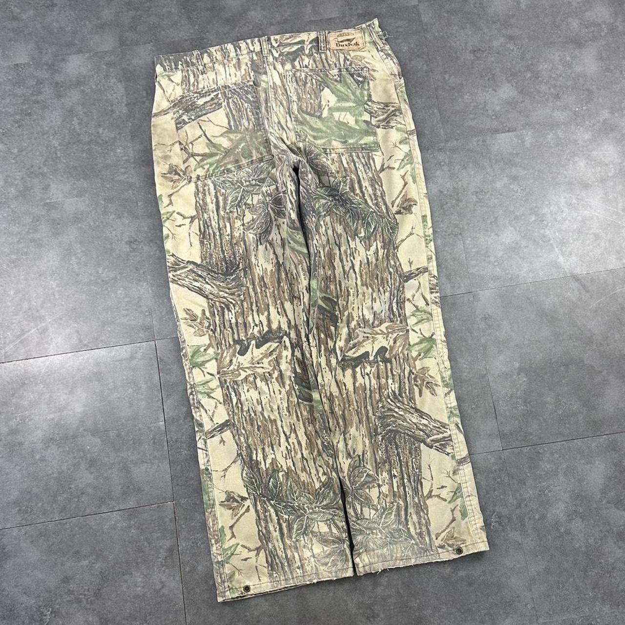 Realtree camo Mossy oak 2000s dungaree workwear cargo trousers