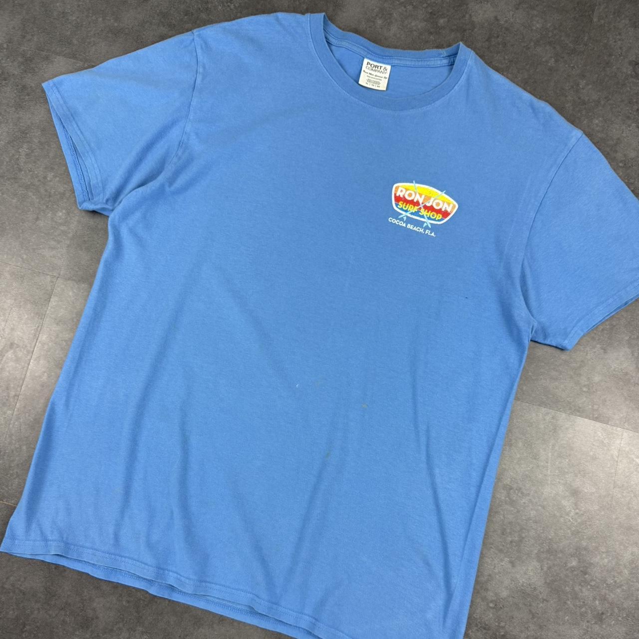 Ron John Surf Shop 2000s Surfer Print graphic T shirt