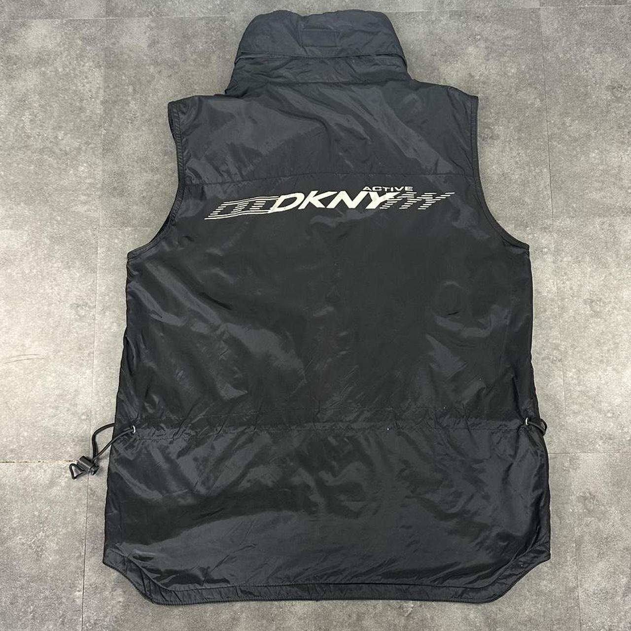 DKNY Vintage 90s zip up waterproof gilet Jacket