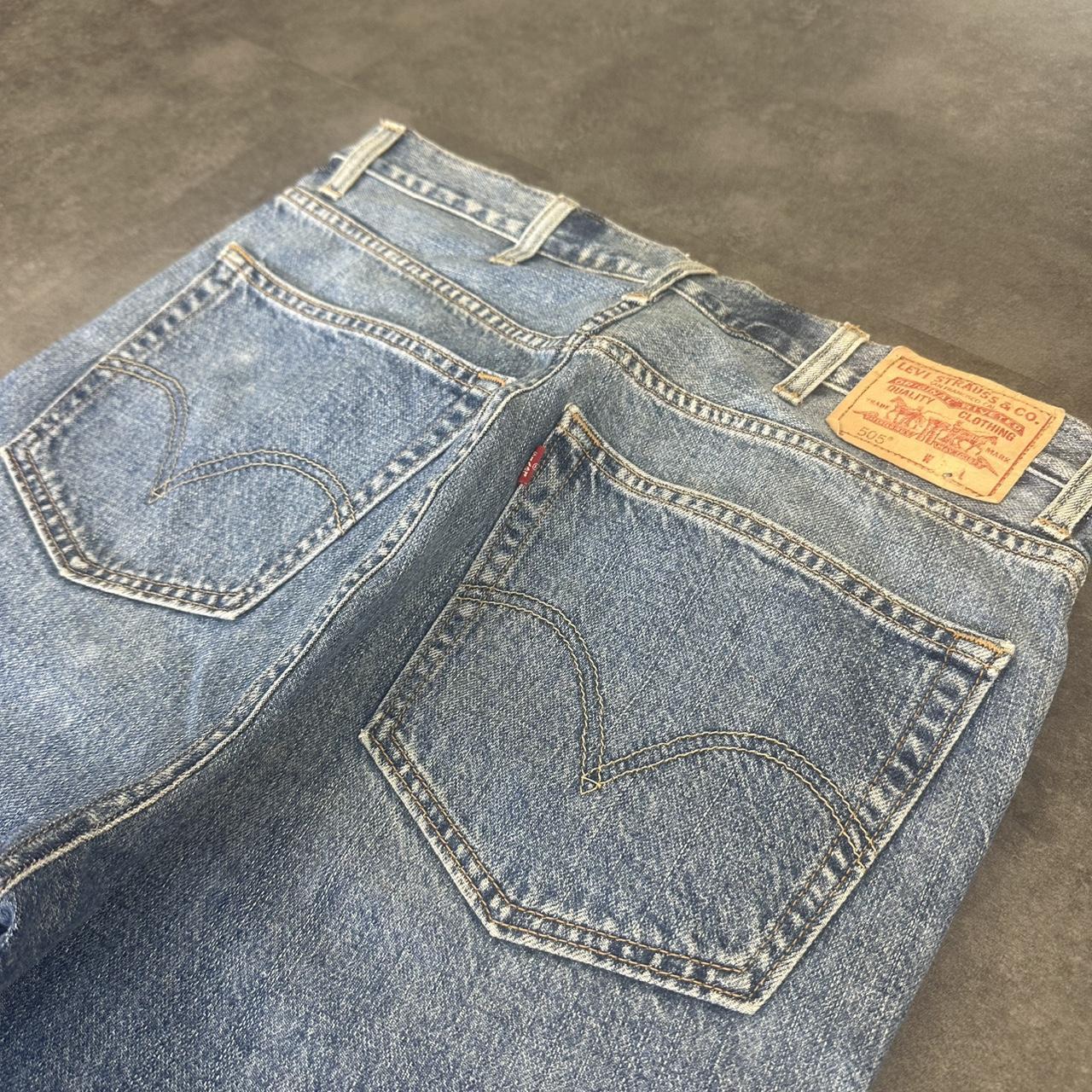 Rare Levi’s 90s red tab 505 baggy skate denim short Jorts