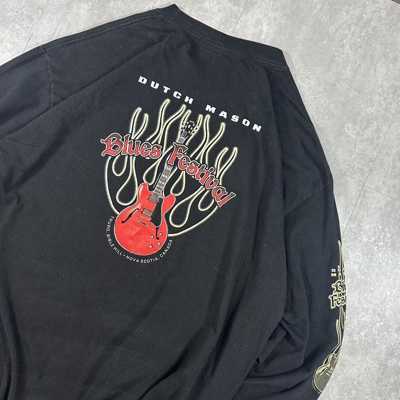 2000s Dutch Mason Blues Festival long sleeve shirt