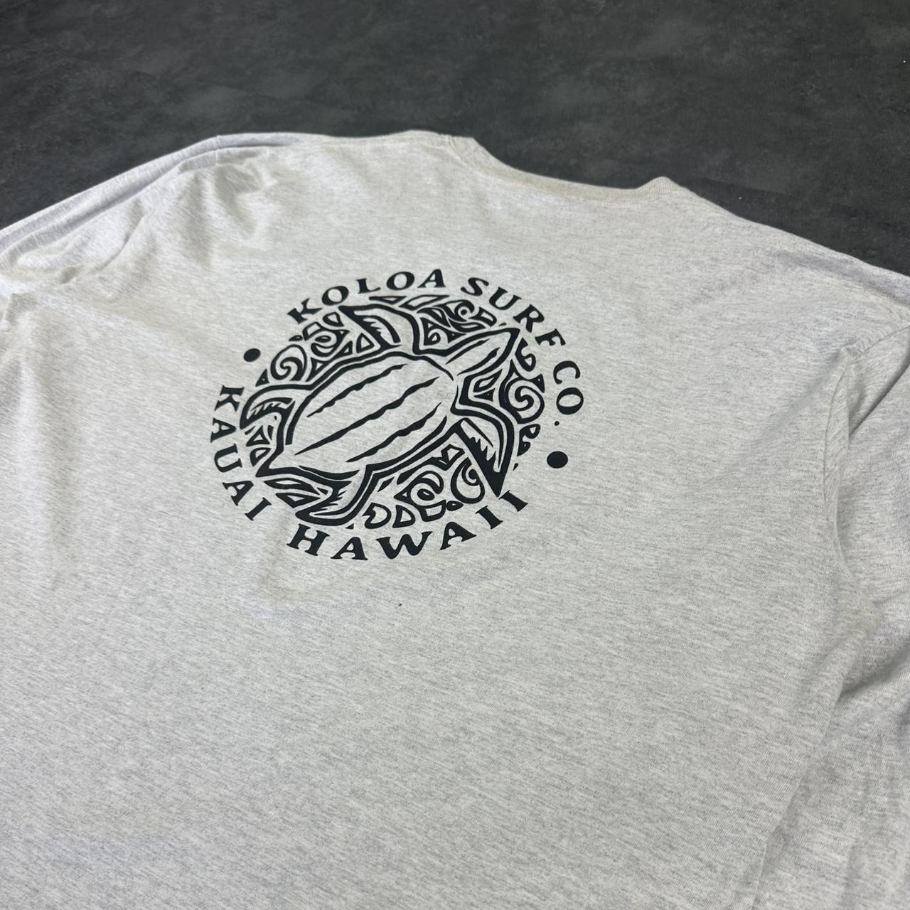 Koloa Surf co 90s printed graphic logo shirt