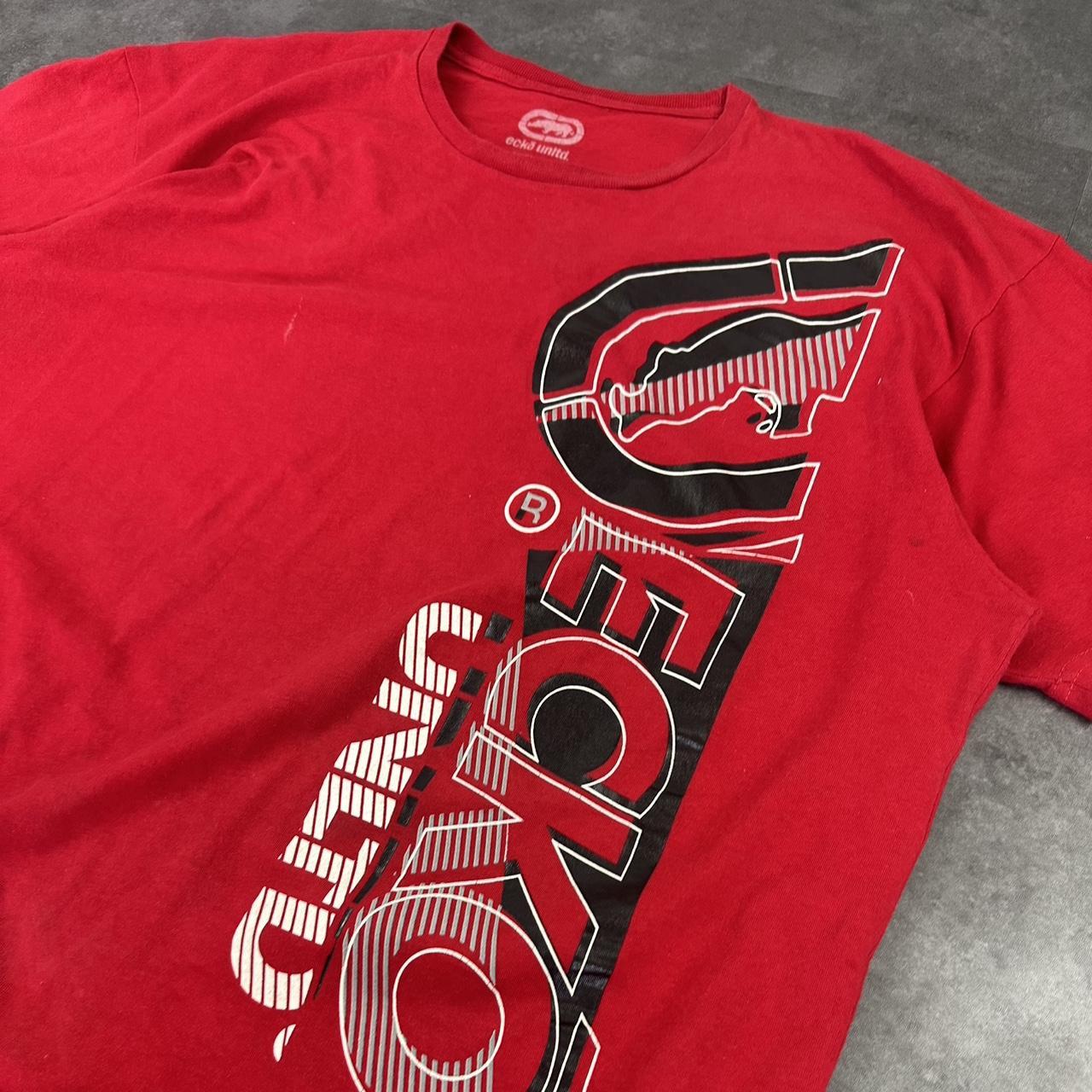 Ecko Unltd 90s Y2K print graphic logo shirt