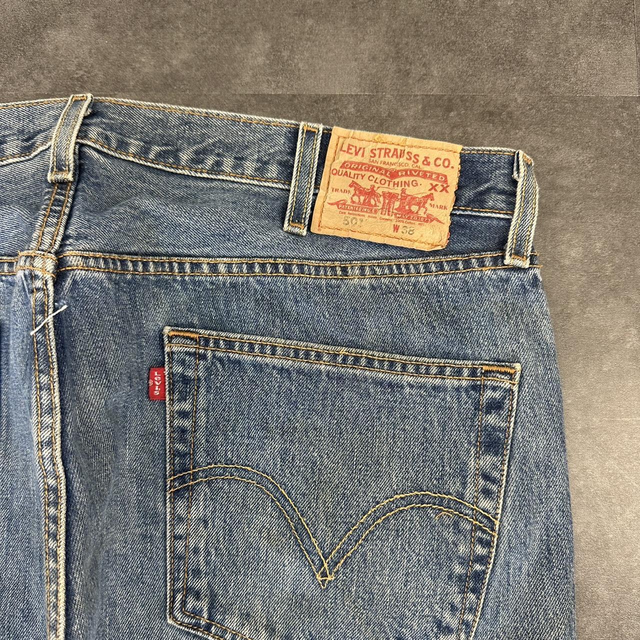 Levi 2000s 505 carpenter baggy skate denim short Jorts