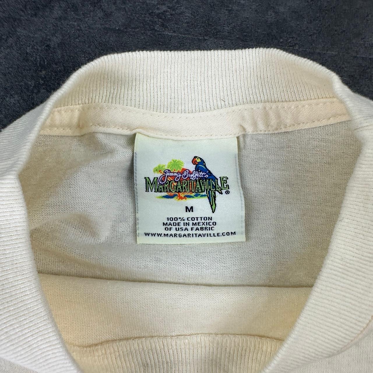 Jimmy Buffet T Y2K 90s Margaritaville parrot print graphic logo T shirt