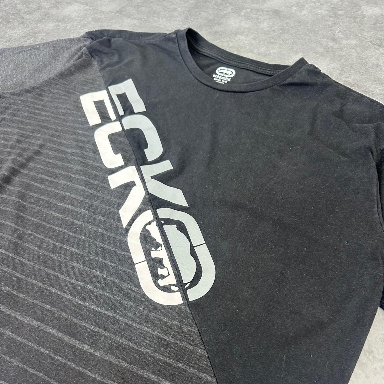 Ecko Unltd T 2000s Y2K logo print graphic T shirt