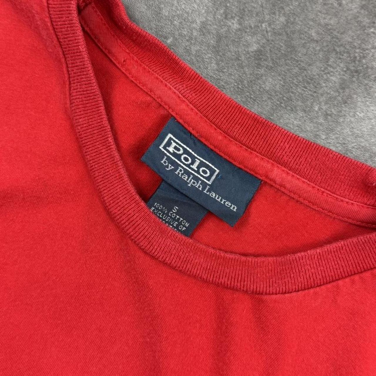 Vintage polo Ralph Lauren embroidered mini logo T shirt